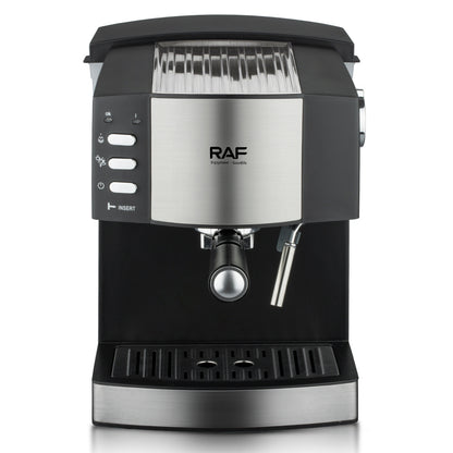 RAF European standard cross-border pump pressure coffee machine home small semi-automatic Italian coffee machine steam milk foaming machine