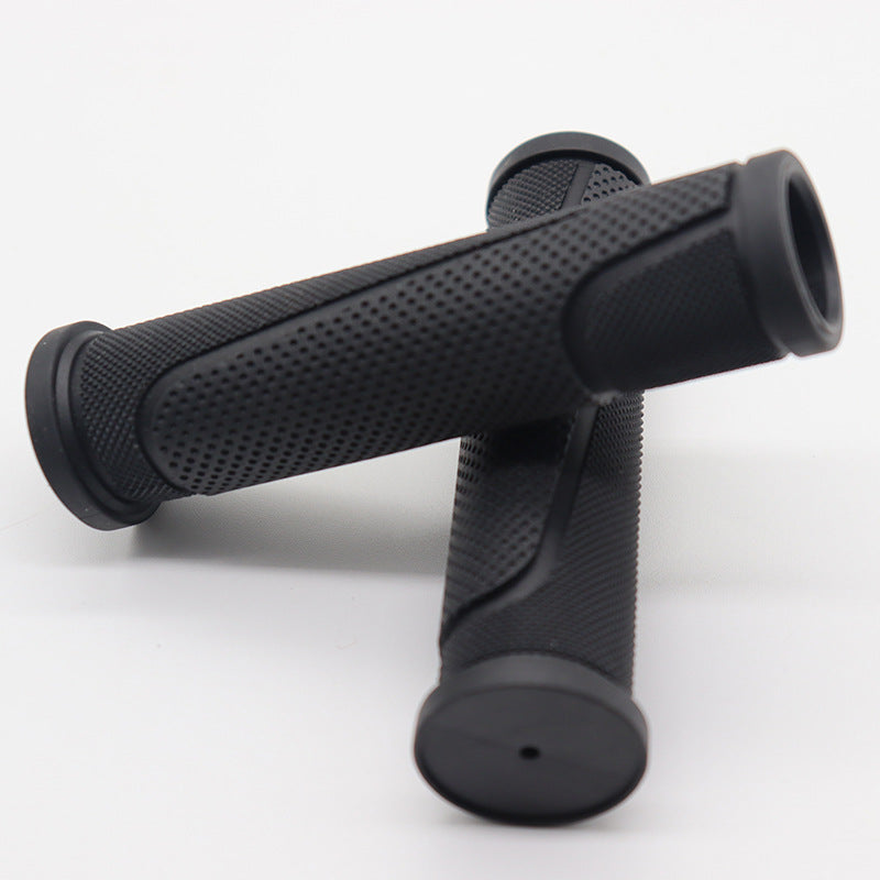 Two-color bicycle mountain handlebar cover mountain bike handle cover road bike bicycle rubber anti-slip handlebar accessories