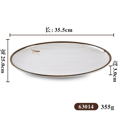 Melamine Japanese-style imitation porcelain hot pot restaurant spoon set tableware