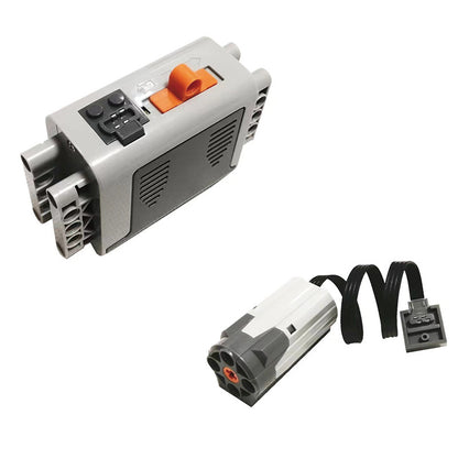 Institutional Aid: 9686 Compatible with LEGO 9686 Small Pieces Patch Bricks, Science & Technology, Power Mechanics Set