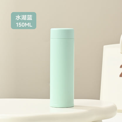 New Mini Thermos Mug Small Portable Simple Creative Water Cup Portable Pocket Cup Spot