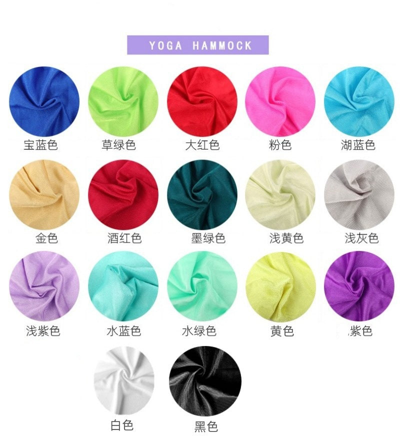 5 meters aerial yoga hammock 2.8 meters wide swing home indoor accessories fixed rope sling cloth for yoga studio special