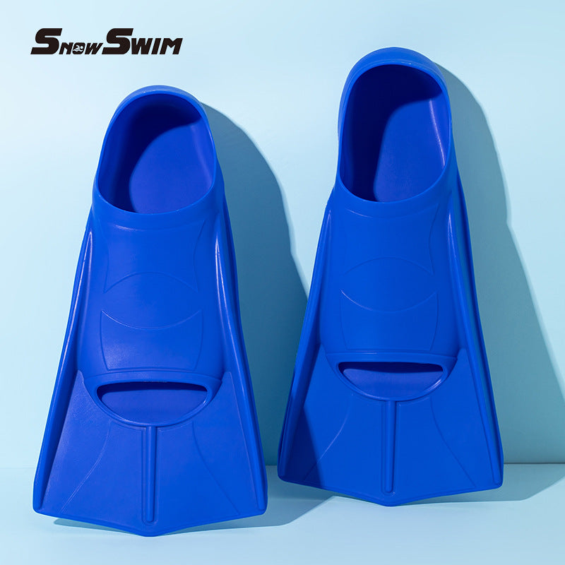 Professional swimming fins silicone fins children adult diving fins training diving equipment silicone fins