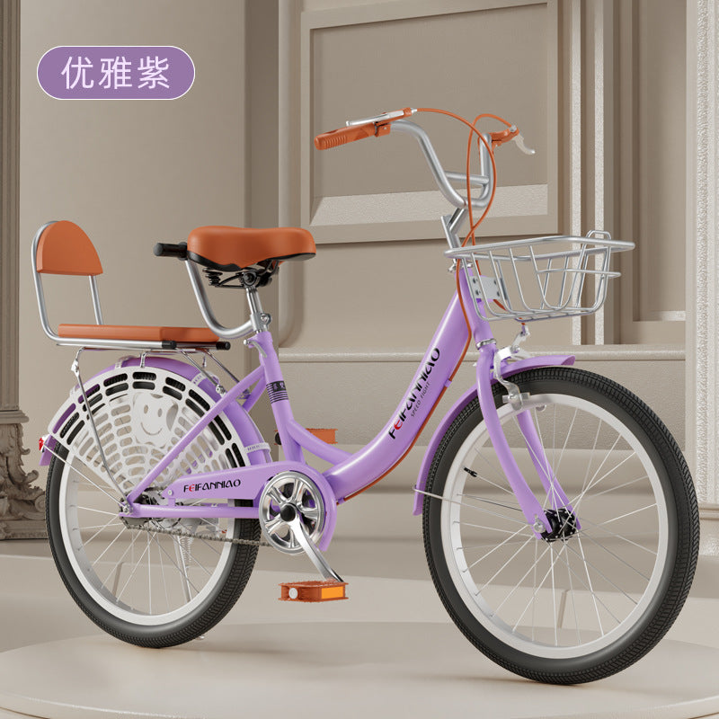 Adult bicycle ladies commuter bike 20 inches/22 inches/24 inches light retro college student campus bicycle transportation