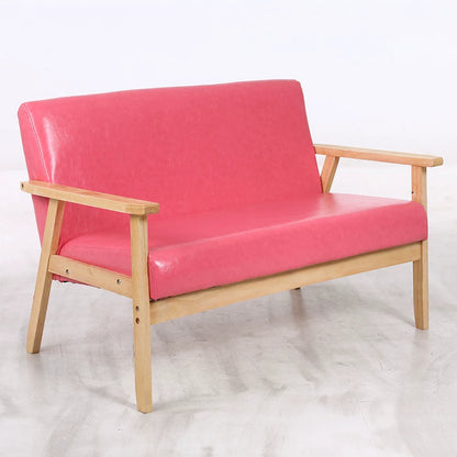Nordic Japanese-style simple combination small apartment solid wood rental house modern economical clothing store double sofa table and chairs