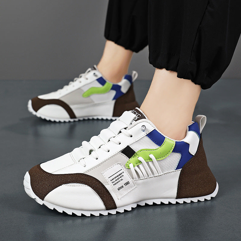 European Station Men's Shoes New Autumn Breathable Cross-border Plus Size Sports and Casual Shoes Sole Shoes Fashion Trend
