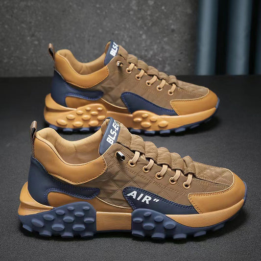 men's shoes new Korean version of low-top running shoes trend anti-slip platform dad shoes breathable sneakers