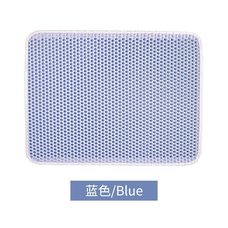 Double-layer thickened EVA cat litter mat can be washed, anti-take-out, anti-splash, cat rubbing mat, cat litter box, cat supplies