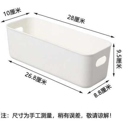Table storage box, acrylic cosmetics, snacks, transparent basket, skin care products, mask, dormitory organization, sundries, shelf