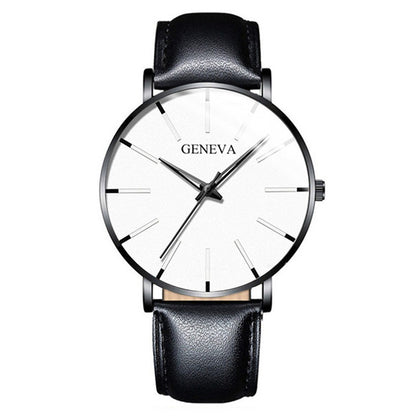 fashion blue needle men's watch men's watch quartz watch mesh belt spot one piece