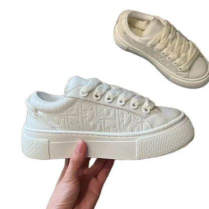 D home new high version B33 series jacquard sneakers for men and women couple leather shoes splicing casual shoes women