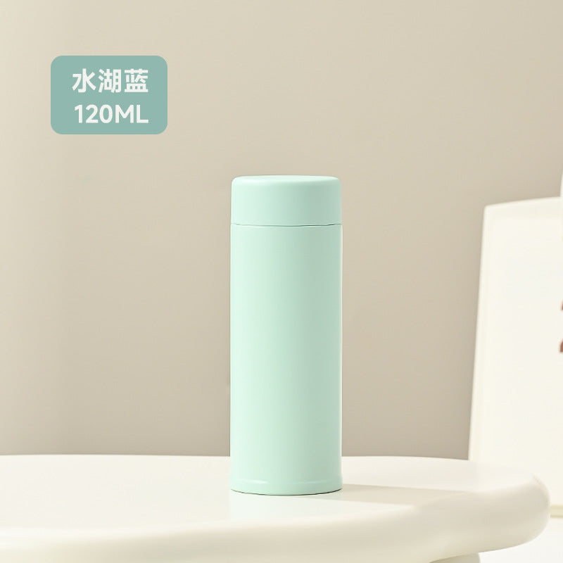 New Mini Thermos Mug Small Portable Simple Creative Water Cup Portable Pocket Cup Spot