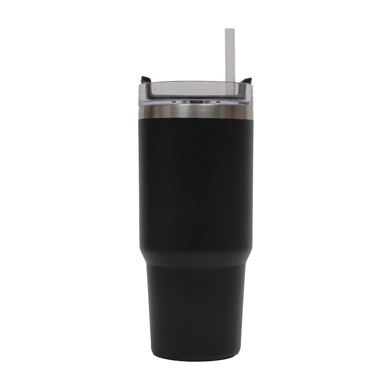 New hand-held car car mug Ice Fighter Cup mini thermos mug female high value cute stainless steel thermos water cup
