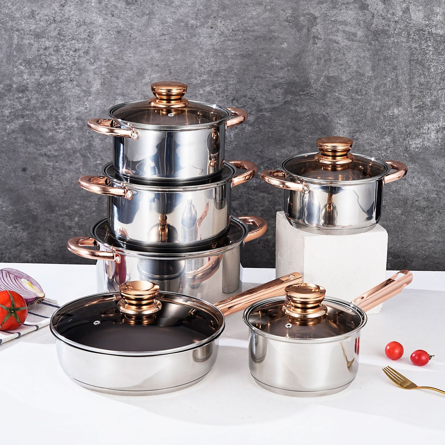 stainless steel pots and pans set kit  source pots thickened cookware cookware soup pot cookware