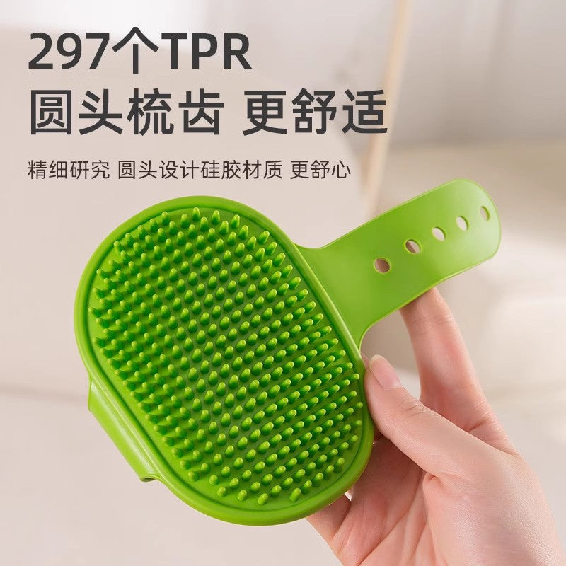 Cat Tickler, Pet Table Leg Tie Comb, Silicone Sticking to the Corner, Massage, Kitten Scratcher, Cat Toy, Hair Rubbing Supplies