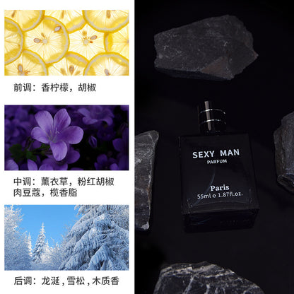 hot passion men's perfumes, long-lasting light fragrance, lingering fragrance, blue ocean notes, fresh cologne fragrance