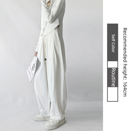 Khaki Lantern Japanese High Waist Casual Overalls