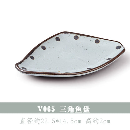 A radish Japanese-style coarse ceramic rice bowl features retro creative dishes and cups slightly flawed tableware ice cream bowl