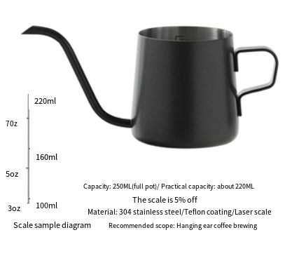 Hand brewed coffee pot