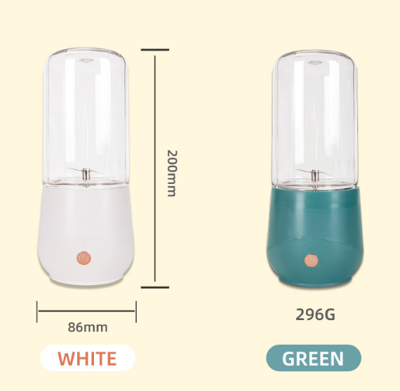 Mini Portable Electric Juicer Cup  Wireless Rechargeable Household Blender for Smoothies & Juices