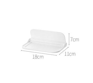 foldable rack bathroom wall-mounted punch-free storage plastic storage board bathroom folding board
