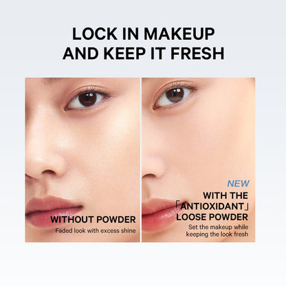 Perfect Diary Pearl Loose Powder Oil Control Face Powder Antioxidant Translucent Blurring Powder Skincare Ultra Blurring 2 Shades