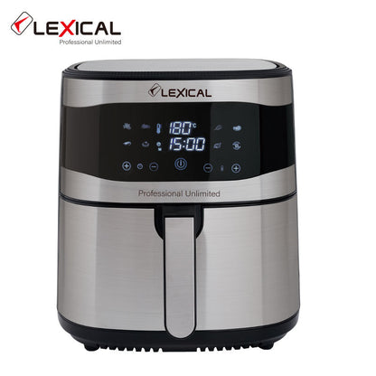 8L Stainless Steel Touch-Control Air Fryer  Smokeless, Low-Oil, Multi-Function Electric Fryer for Home  Wholesale & Cross-Border Shipping