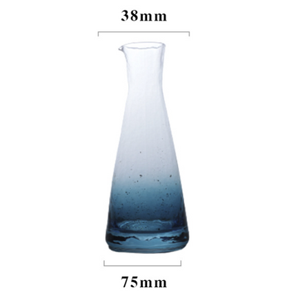 Star Cup Japanese Yachidai Toyo Sasaki Sake Jug Lead-Free Glass Wine Separator Sake Cup Spirits Cup