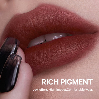Perfect Diary Weightless Longwear Lip Stain Readme Lip Veil Sheer Matte Ultra Lightweight Lipstick 6 Shades Card-like Design 4g