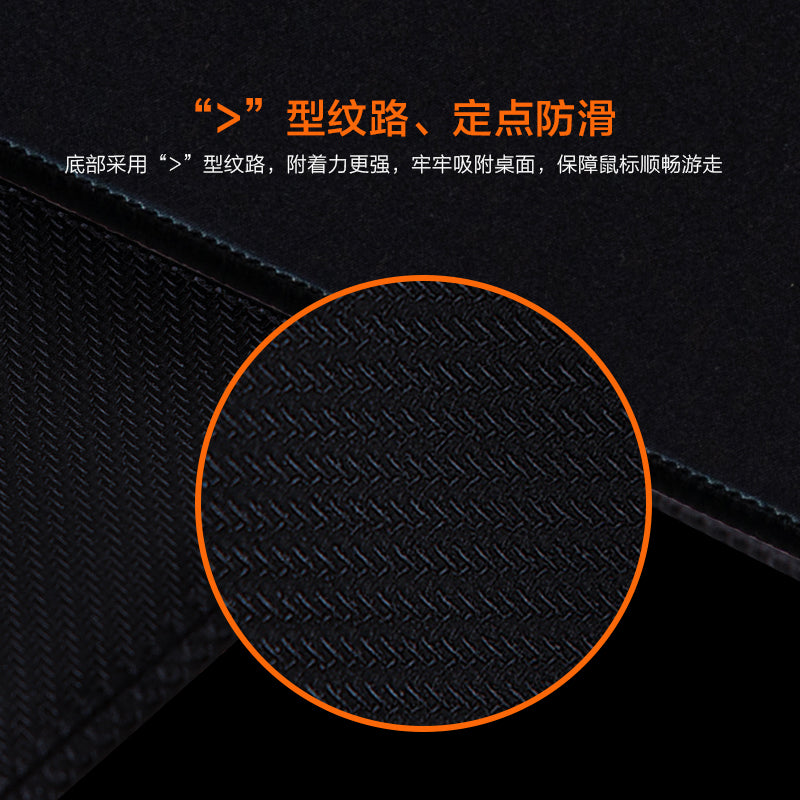 Raytheon (ThundeRobot) P65 microfiber game lock edge mouse pad fine surface increase thick mouse pad home office oversized table pad mouse pad (900*300mm)